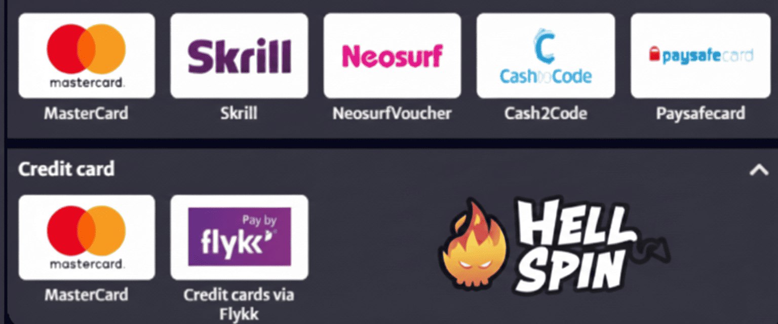 hellspin deposit